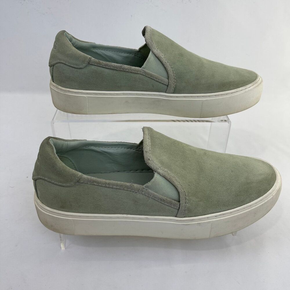 UGG * UGGS Australia Womens Jass Sneakers Flats Mint Green Suede 1106545 sz 9